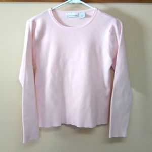 Large light pink ribbon t-shirt